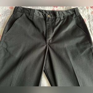 Carhartt B290 Black Blended Twill Work Relaxed Fit Pants Men’s Size 36x34
